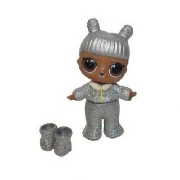 LOL Surprise Dolls TINZ Eye Spy Under Wraps Tots Series Mini 3" Figure Doll Toy - Picture 4 of 4